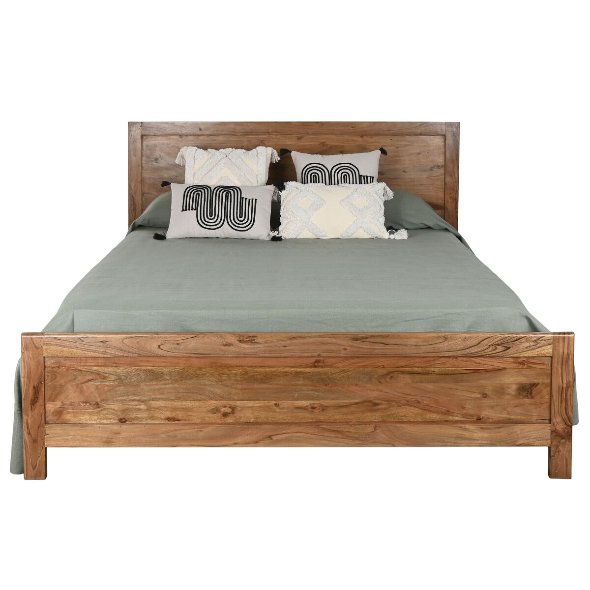 Bed Home ESPRIT Natuurlijk 160 x 200 cm 165 x 205 x 100 cm - Afbeelding 2