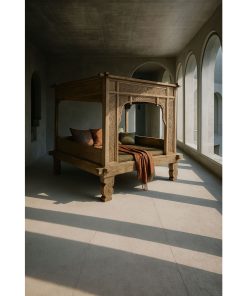 Alternative view of Bed Home ESPRIT Natuurlijk 225 x 160 x 206 cm