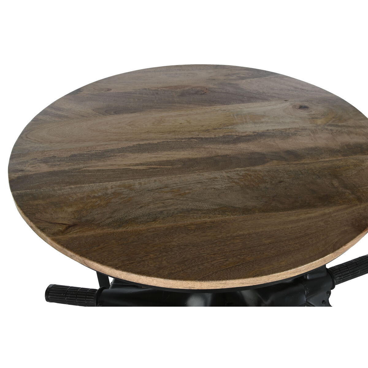Bijzettafel Home ESPRIT Bruin Zwart Ijzer Mangohout 116 x 72 x 110 cm - Afbeelding 2