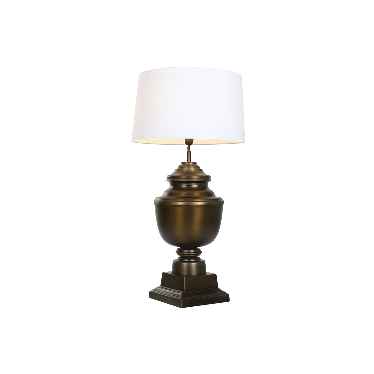 Bureaulamp Home ESPRIT Zwart Brons 50 W 220 V - Afbeelding 2