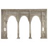 Deur Home ESPRIT Beige Hout 463 x 20 x 292 cm