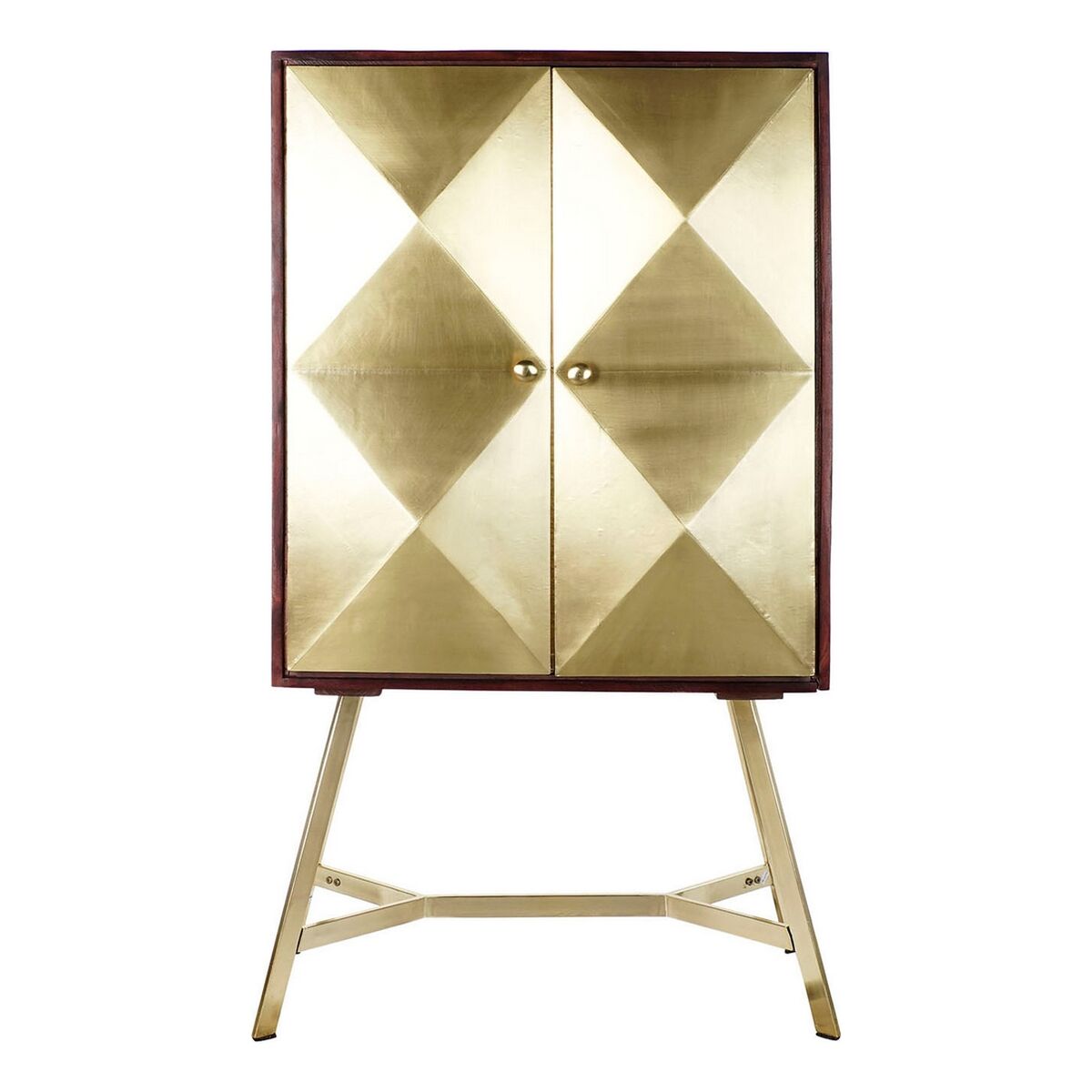 Dientafel DKD Home Decor Acacia Mangohout (84 x 43 x 151 cm) - Afbeelding 2