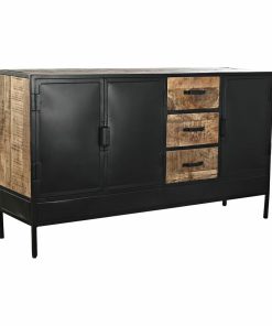 Alternative view of Dientafel DKD Home Decor Bruin Zwart (Refurbished B)