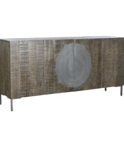 Dientafel DKD Home Decor Donkerbruin Donker grijs 180 x 40 x 80 cm