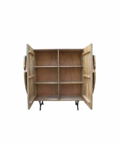 Alternative view of Dientafel DKD Home Decor Gouden Bruin Mangohout (100 x 45 x 120 cm)
