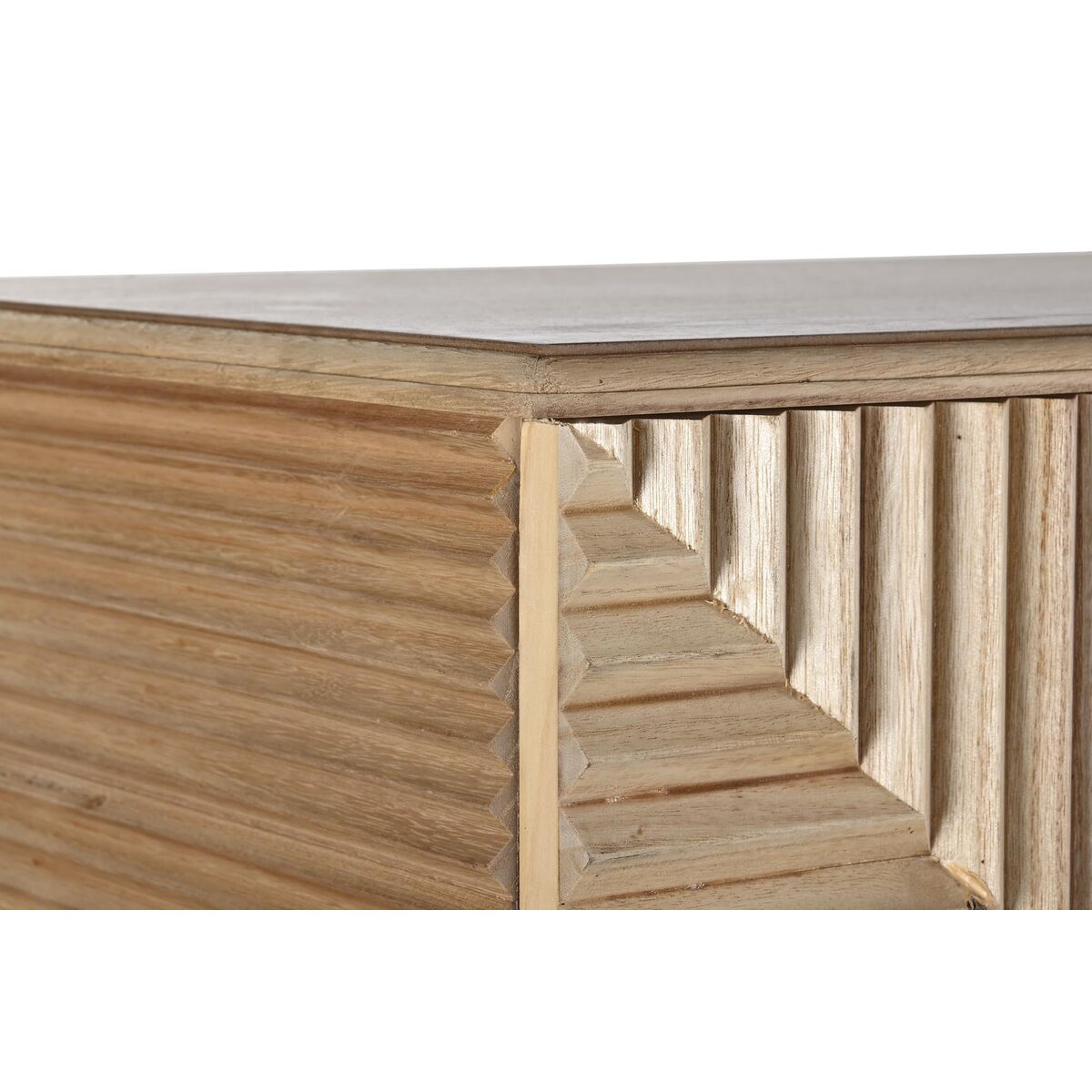 Dientafel DKD Home Decor Gouden Lichtbruin Hout MDF 100 x 44 x 118 cm - Afbeelding 2