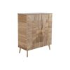 Dientafel DKD Home Decor Gouden Lichtbruin Hout MDF 100 x 44 x 118 cm