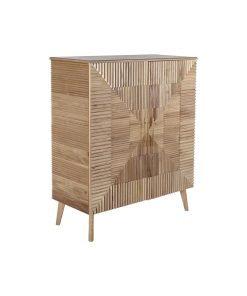Dientafel DKD Home Decor Gouden Lichtbruin Hout MDF 100 x 44 x 118 cm