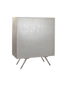 Alternative view of Dientafel DKD Home Decor Grijs Gouden Wit Blik Mangohout (93 x 41 x 114 cm)