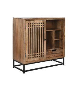 Dientafel DKD Home Decor Kristal Mangohout 90 x 40 x 90 cm