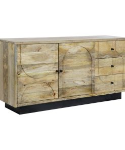 Dientafel DKD Home Decor Mangohout 160 x 42 x 82 cm