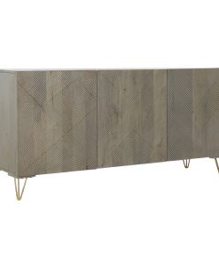 Alternative view of Dientafel DKD Home Decor Metaal Mangohout (160 x 45 x 75 cm)