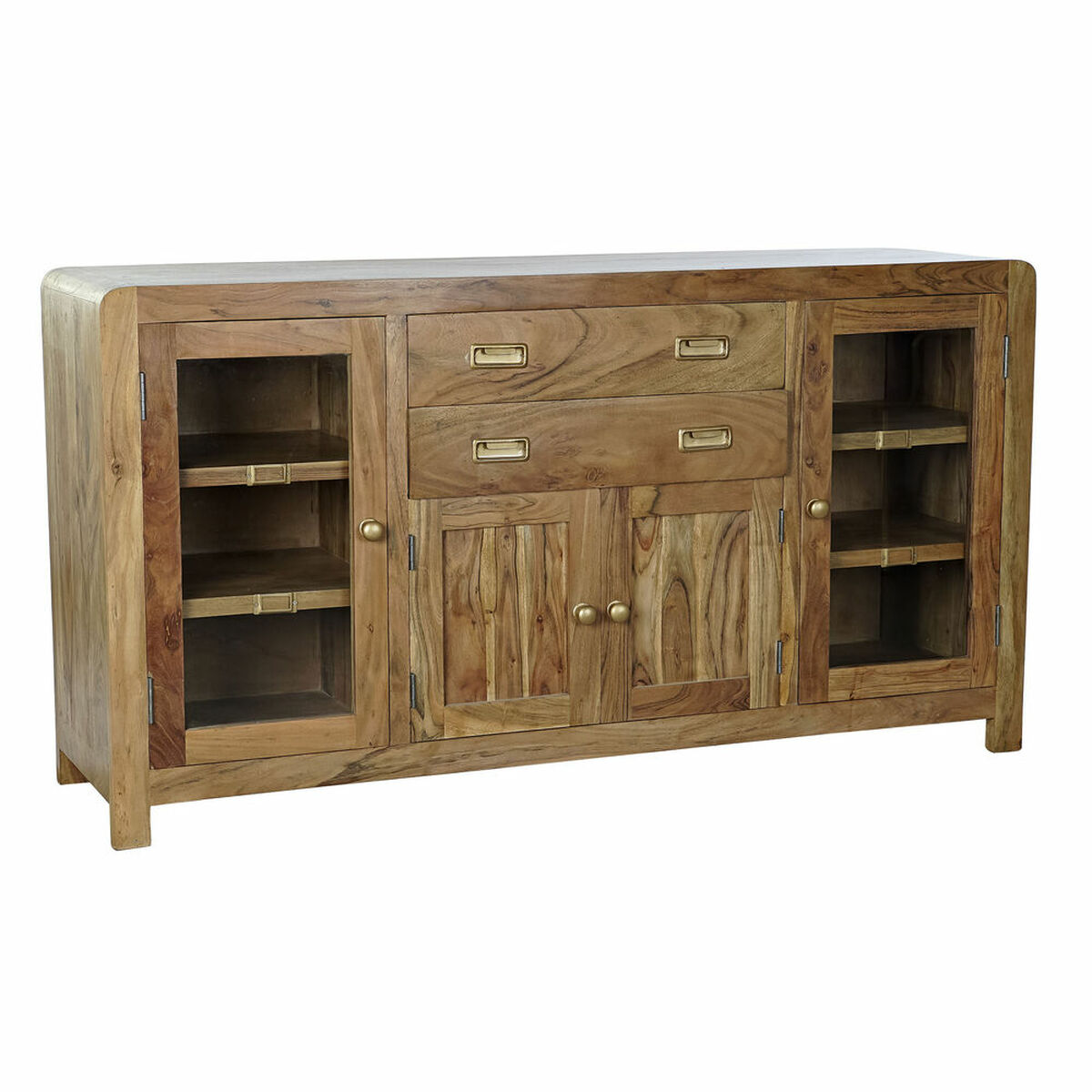 Dientafel DKD Home Decor Natuurlijk Acacia 150 x 40 x 81 cm
