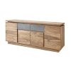 Dientafel DKD Home Decor Natuurlijk Grijs (175 x 45 x 72 cm)
