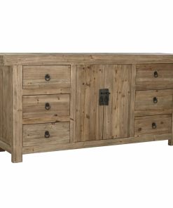Dientafel DKD Home Decor Natuurlijk Hout (180 x 45 x 85 cm)