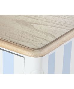 Alternative view of Dientafel DKD Home Decor Wit Hemelsblauw (140 x 45 x 90 cm)