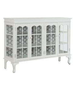 Dientafel DKD Home Decor Wit Kristal Spar 142