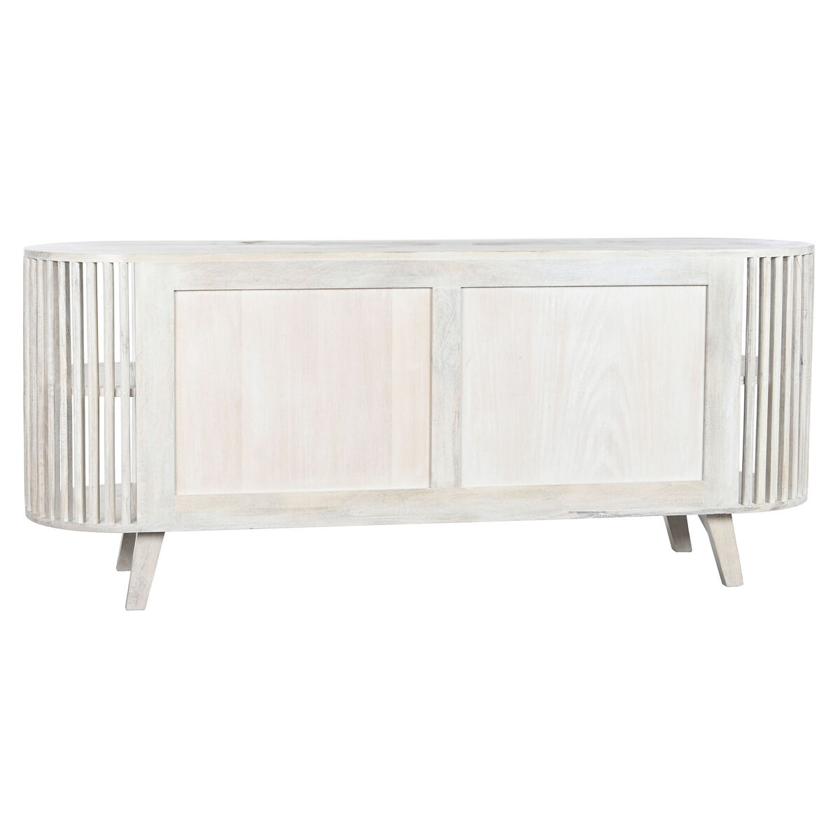 Dientafel DKD Home Decor Wit Mangohout (150 x 40 x 65 cm) - Afbeelding 2