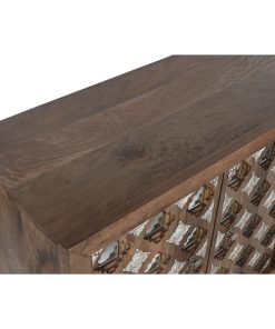 Alternative view of Dientafel Home ESPRIT Bruin Zwart Zilverkleurig 150 x 38 x 80 cm