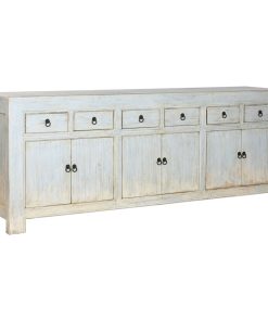 Dientafel Home ESPRIT Elmhout 220 x 45 x 85 cm