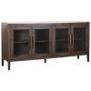 Dientafel Home ESPRIT Marmer Mangohout 180 x 40 x 85 cm
