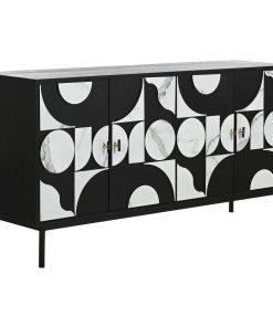 Dientafel Home ESPRIT Metaal Spar 160 x 40 x 80 cm