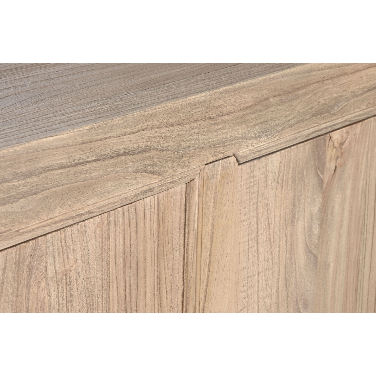 Dientafel Home ESPRIT Natuurlijk Elmhout 145 x 40 x 81 cm - Afbeelding 2