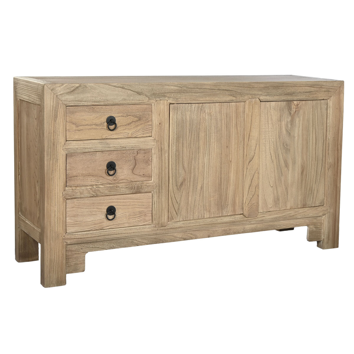 Dientafel Home ESPRIT Natuurlijk Elmhout 145 x 40 x 81 cm