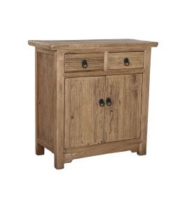 Dientafel Home ESPRIT Natuurlijk Elmhout 88 x 40 x 87 cm