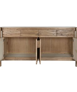 Alternative view of Dientafel Home ESPRIT Natuurlijk Gerecycleerd Hout Elmhout 183 X 57 X 90 cm