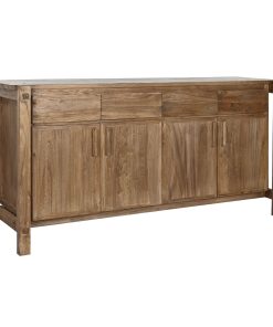 Dientafel Home ESPRIT Natuurlijk Gerecycleerd Hout Elmhout 183 X 57 X 90 cm