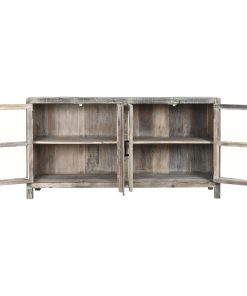 Alternative view of Dientafel Home ESPRIT Wit Bruin Gerecycleerd Hout 170 x 40 x 90 cm