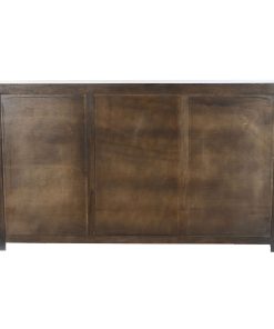 Alternative view of Dientafel Home ESPRIT Wit Kristal Mangohout 180 x 40 x 100 cm