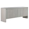 Dientafel Home ESPRIT Wit Mangohout 182 x 45 x 76 cm