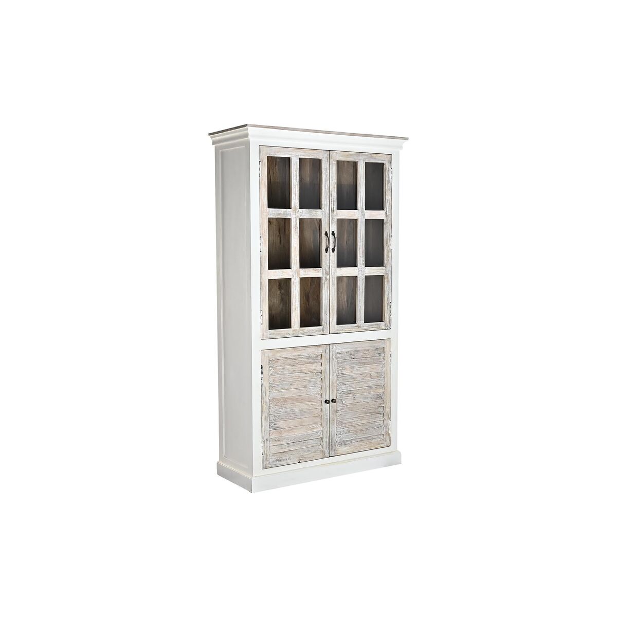 Display Standaard DKD Home Decor 110 x 45 x 200 cm Kristal Aluminium Mangohout