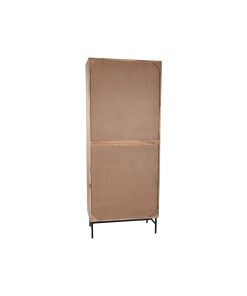 Alternative view of Display Standaard DKD Home Decor 80 x 40 x 197 cm Kristal Aluminium Acacia