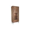 Display Standaard DKD Home Decor 80 x 40 x 197 cm Kristal Aluminium Acacia