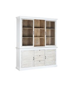 Display Standaard Home ESPRIT Kristal Mangohout 180 x 45 x 220 cm