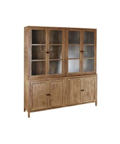 Display Standaard Home ESPRIT Natuurlijk Kristal Mangohout 200 x 45 x 230 cm