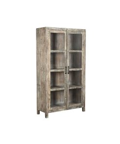 Display Standaard Home ESPRIT Wit Bruin Gerecycleerd Hout 100 x 40 x 180 cm