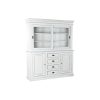 Display Standaard Home ESPRIT Wit Kristal Mangohout 170 x 45 x 200 cm