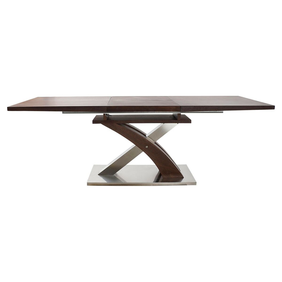 Eettafel DKD Home Decor Staal Aluminium 160 x 90 x 77 cm Hout MDF - Afbeelding 2