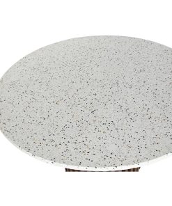 Alternative view of Eettafel Home ESPRIT Acacia Terrazzo 130 x 130 x 76 cm