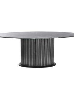 Eettafel Home ESPRIT Blik Marmer 200 x 110 x 76 cm