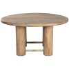 Eettafel Home ESPRIT Bruin Mangohout 150 x 150 x 78