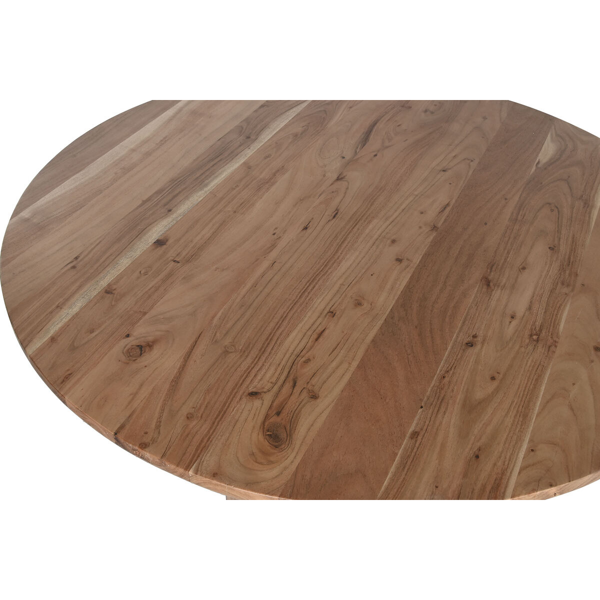 Eettafel Home ESPRIT Bruin Natuurlijk Acacia 115 x 115 x 76 cm - Afbeelding 2