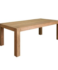 Eettafel Home ESPRIT Bruin Teakhout 200 x 100 x 76 cm