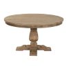 Eettafel Home ESPRIT Gerecycleerd Hout Sparrenhout 140 x 140 x 76 cm
