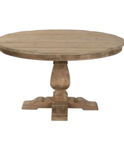 Eettafel Home ESPRIT Gerecycleerd Hout Sparrenhout 140 x 140 x 76 cm