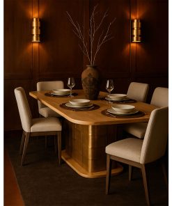 Alternative view of Eettafel Home ESPRIT Gouden Blik Mangohout 210 x 110 x 76 cm